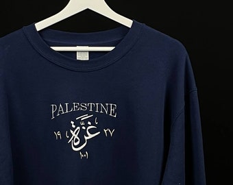 Sweat Broderie Arabe Palestine Hoodie | Arabic Embroidery