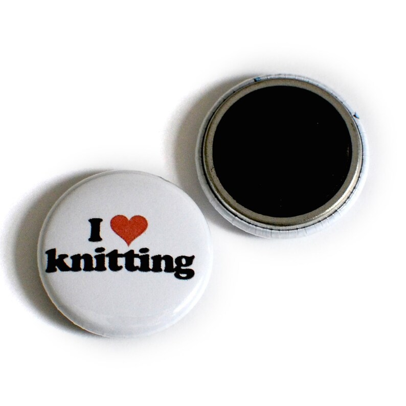 Knitting Buttons Unique Gift for Knitters Decorate Your Etsy
