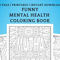Coloring Book Funny Adult Coloring PDF Coloring Pages Motivational Adult Coloring Books ...