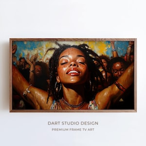 Digital Frame TV Art | Samsung Frame TV | Black Heritage Collection | Black Art | Digital Download |High Resolution| 3840 x 2160 pixels|16:9