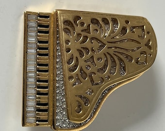 BROCHE PIANO SWAROVSKI