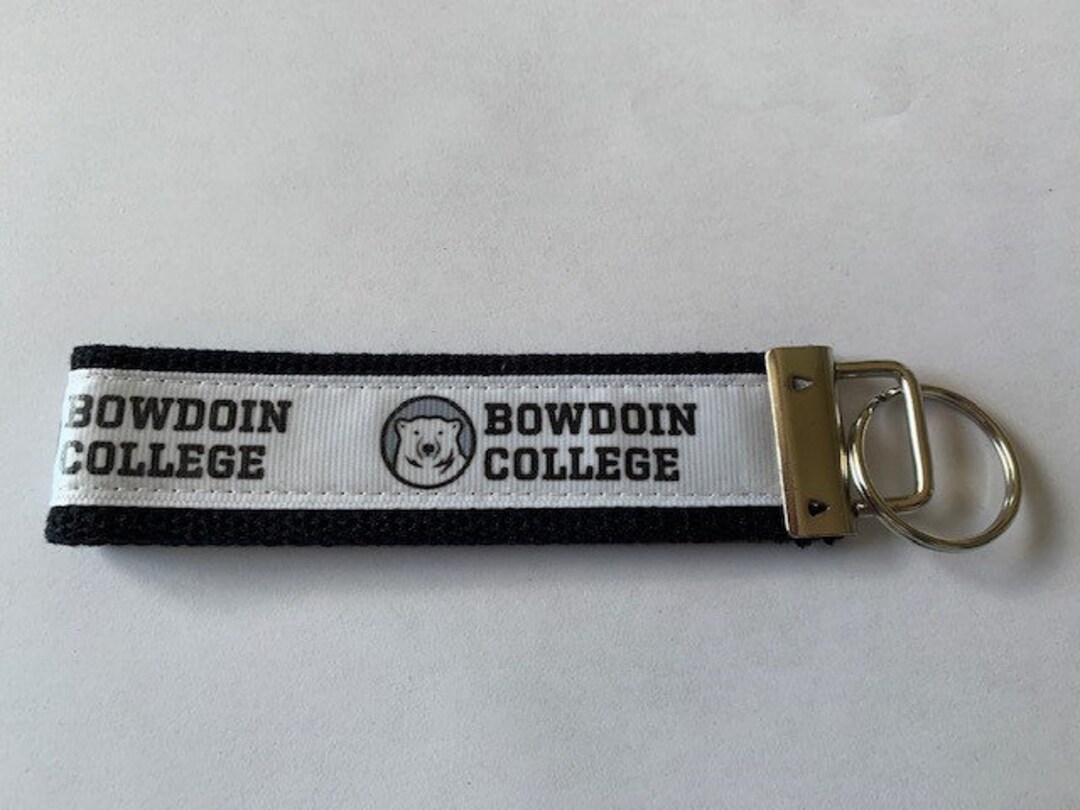 Preppy Fun Keychains Wristlet Key Fobs College Sport Team Etsy