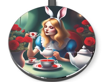Alice in Wonderland draadloze oplader
