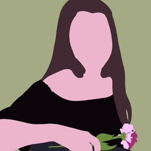 Faceless Drawing - Etsy