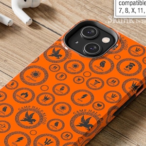 Camp Halfblood Phone Case, Percy Jackson Merch, Camp Half Blood gift, Percy Jackson gift, PJO Phone Case, Camp Halfblood iPhone case