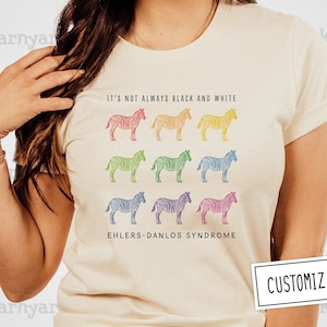 Ehlers-Danlos Awareness shirt, Customizable EDS gift, EDS Awareness, Ehlers Danlos, Chronic Illness Family Support Tee, Rare Disease T-Shirt