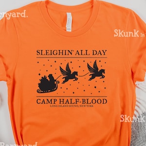 Camp Halfblood Christmas Shirt, Percy Jackson Merch, Camp Half Blood Pegasus shirt, Heroes of Olympus, pjo Shirt, pjo merch, pjo t-shirt