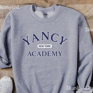 Yancy Academy Sweatshirt, Percy Jackson Merch, Camp Halfblood Sweatshirt, pjo Sweatshirt, pjo merch, Grover sweatshirt, Mrs Dodds, demigod