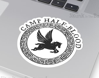 Camp Halfblood kiss-cut logo sticker, Camp Half Blood gift, Percy Jackson sticker, PJO sticker, Gift for Percy Jackson Fan