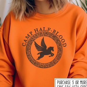 Camp Halfblood Sweatshirt, Percy Jackson Merch, Camp Half Blood sweatshirt, Heroes of Olympus, pjo Sweatshirt, pjo merch, greek gods