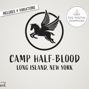 Camp Half-Blood logo Photographic Print for Sale by redcharparker