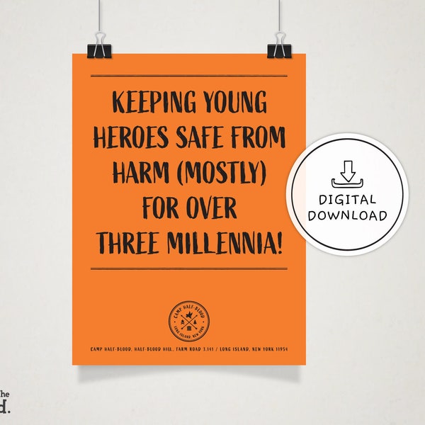 Digital Poster Camp Half Blood Etsy digital-poster-camp-half-blood-etsy