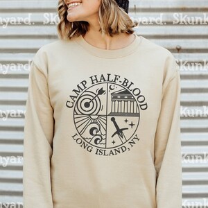 Camp Halfblood Sweatshirt, Percy Jackson Merch, Camp Half Blood Annabeth tshirt, Riptide sweatshirt Heroes of Olympus, pjo Shirt, pjo merch