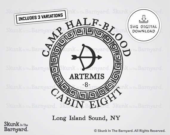 Camp halfblood Svg Included Pegasus And Long Island Sound