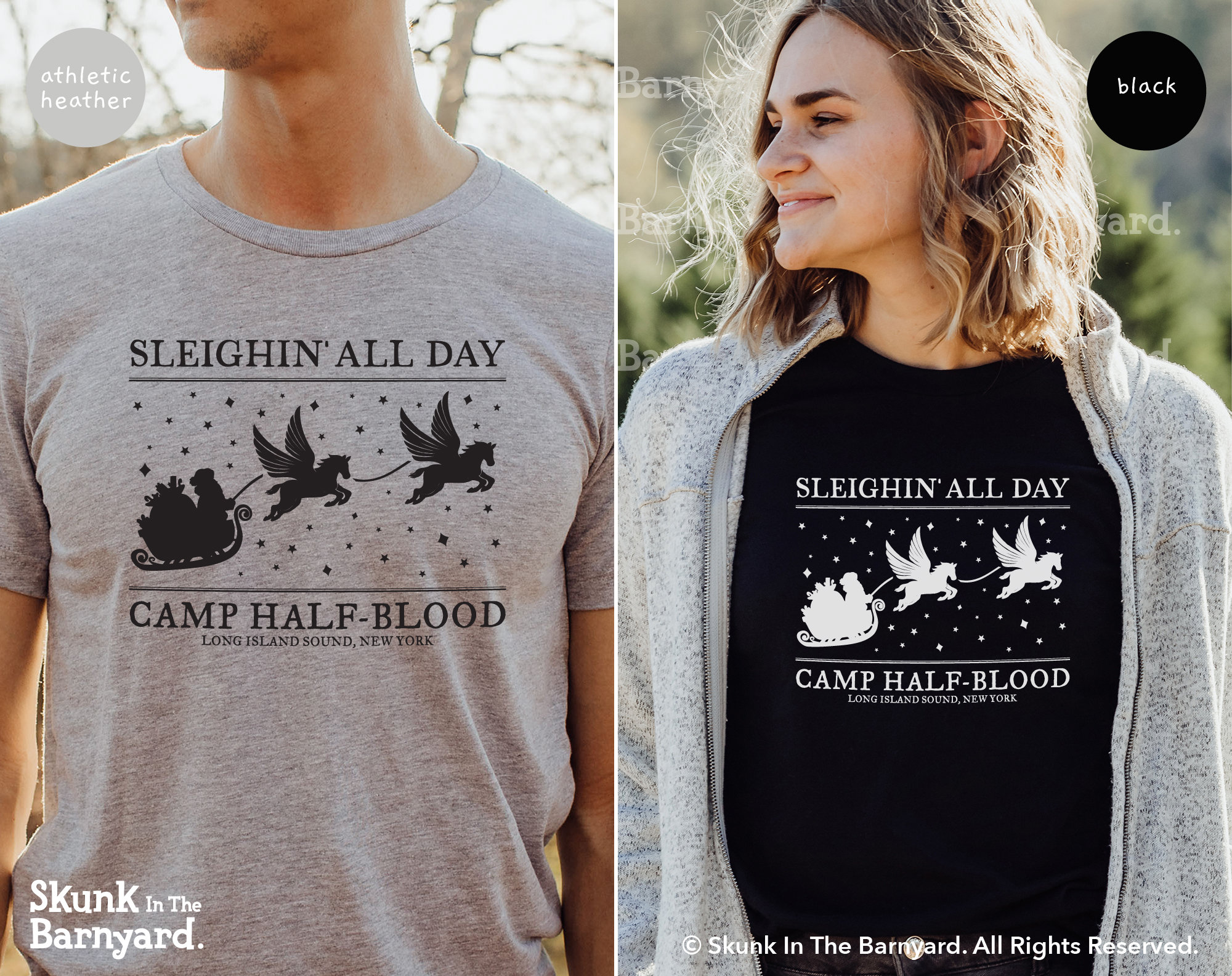 Camp Half-Blood - New Pegasus Design - Classic Fit T-Shirt UNISEX