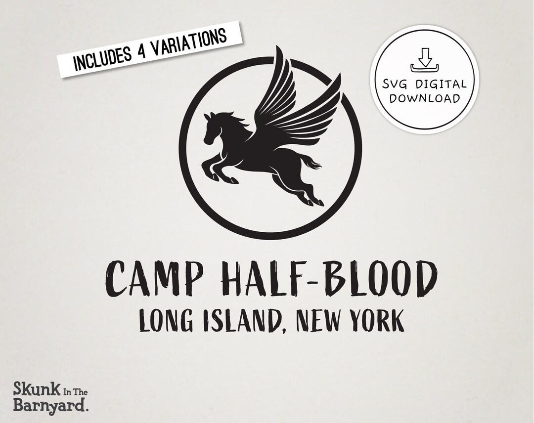 Camp Half Blood Long Island Sound Svg, Camp Half Blood Svg