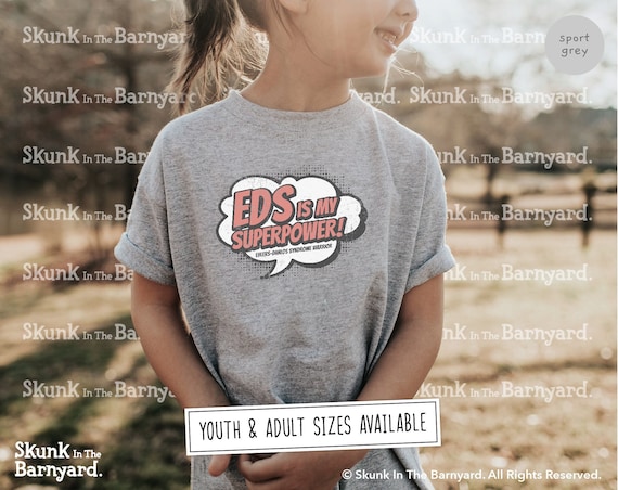 EDS is My Superpower Shirt, Ehlers-danlos Awareness Shirt, Eds Gift, Eds  Awareness, Ehlers Danlos Tshirt, Chronic Illness, Eds Warrior Shirt - Etsy  Canada
