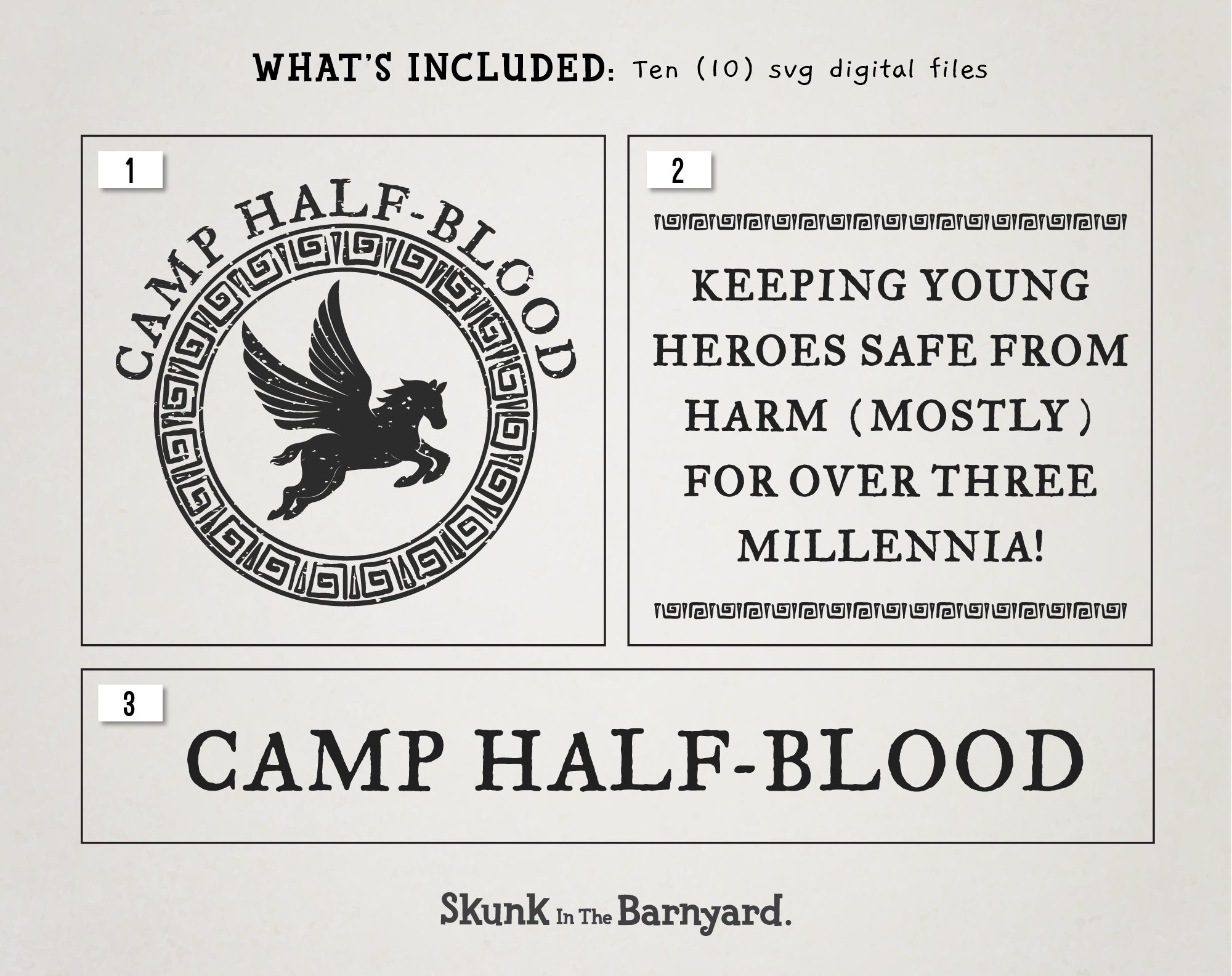 Camp Halfblood Svg Files Camp Half Blood 10 File Megapack - Etsy Australia