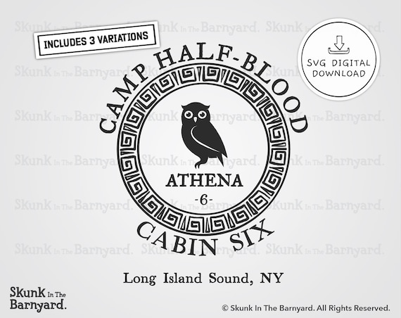 Camp Half Blood Long Island Sound Svg, Camp Half Blood Svg