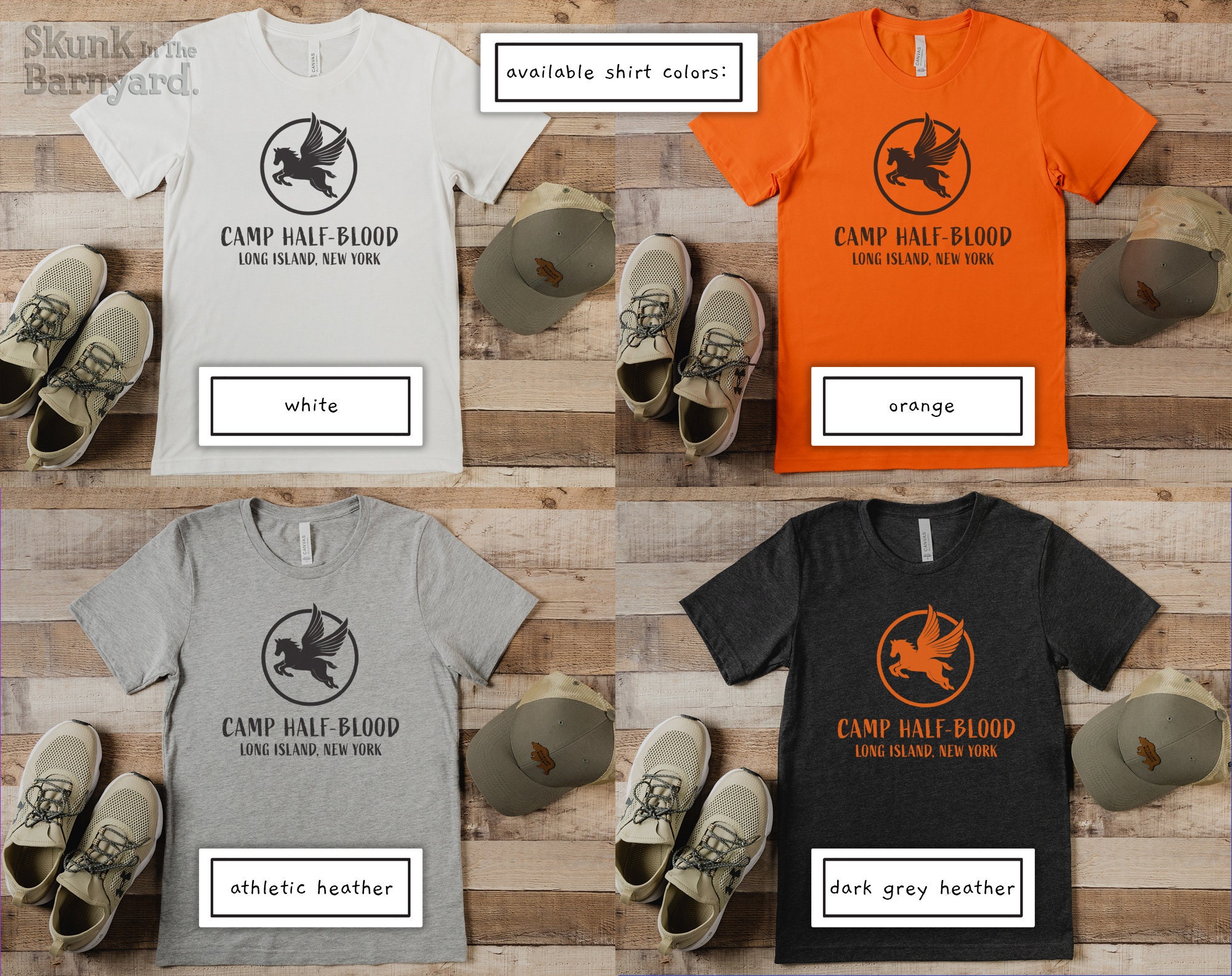 Classic Camp Half-Blood T-shirt – Camp Half-Blood Store Unofficial