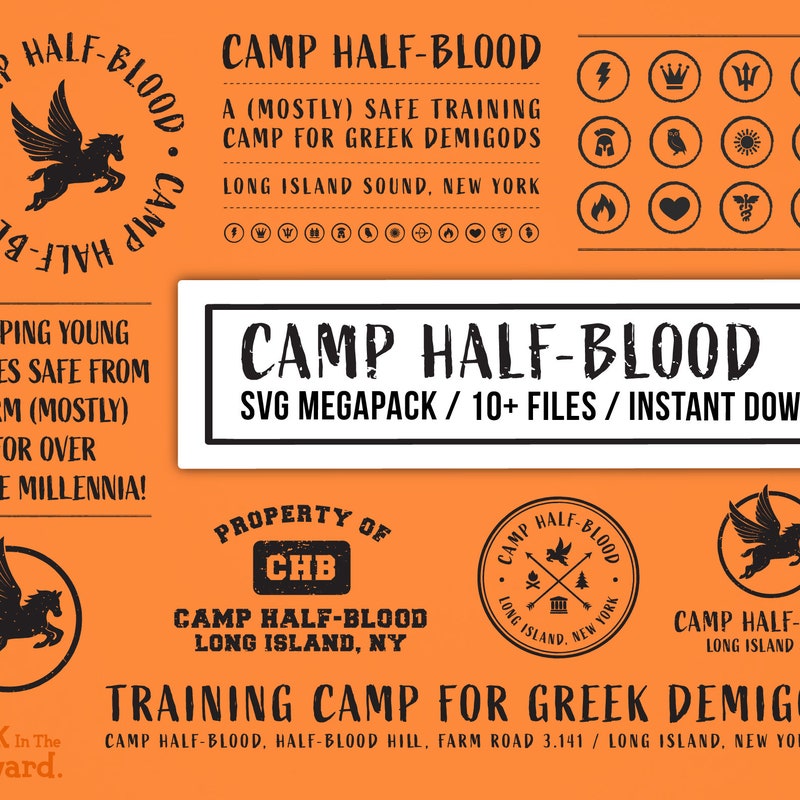 Camp Half Blood Svg - Etsy Australia