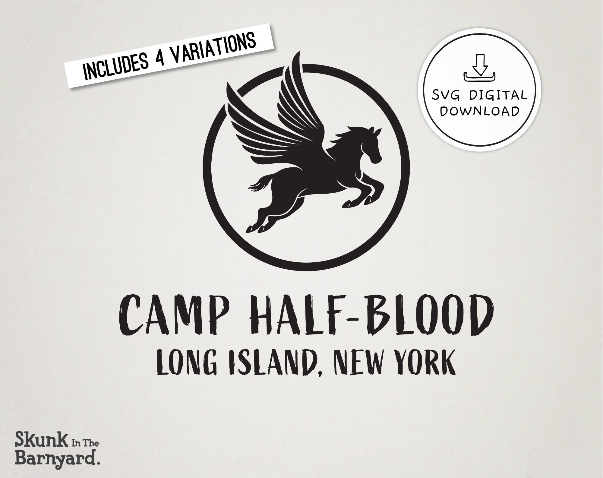 Camp Half Blood Long Island Sound Svg