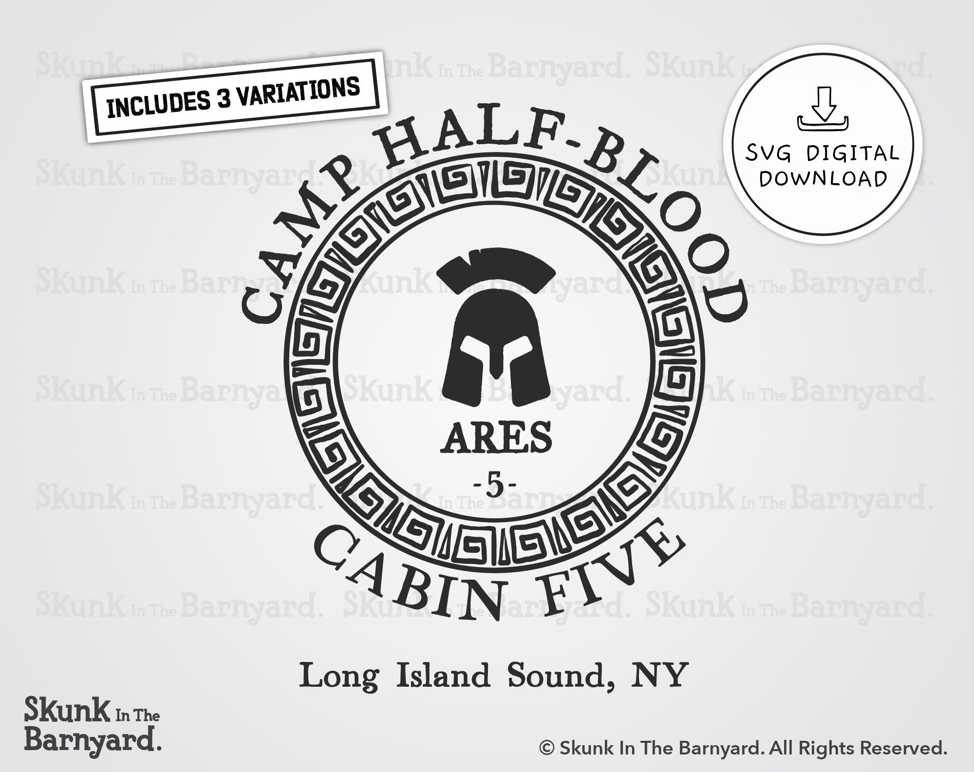 Percy Jackson - Camp Half-Blood - Cabin Five - Ares Essential T