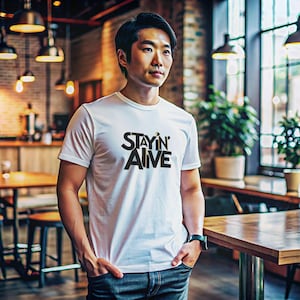 Stayin&#39; Alive Disco Fever Tee
