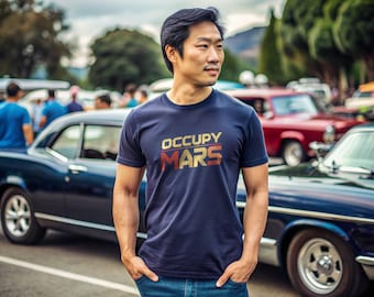 Occupy Mars Tee - Space Explorer Apparel