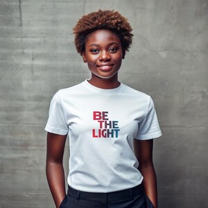 Be the Light Gradient Tee