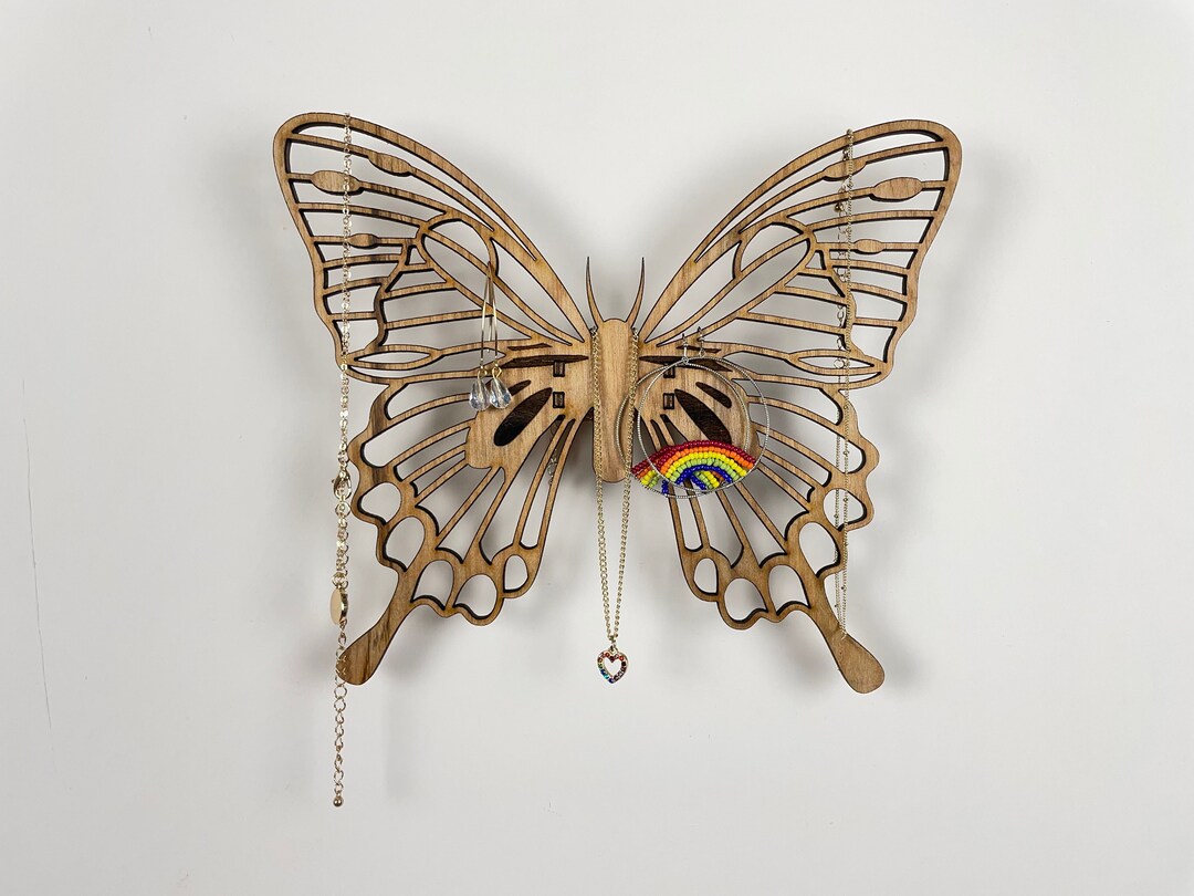 Butterfly Jewelry Holder Etsy