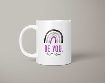 Tasse à café Asexuée Be Proud