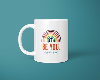 Tasse à café LGBTQ+ Be Proud
