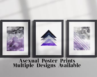 Asexual Abstract Poster Print