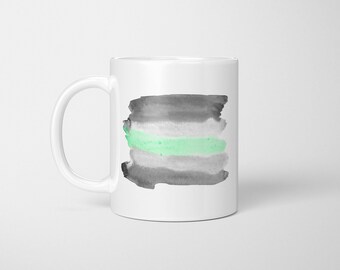 Tasse à café Agender Pride