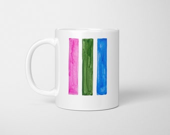 Tasse à café Polysexual Pride