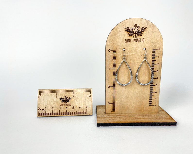 Earring Display Ruler, Personalized Earring Holder image 7