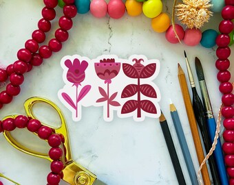 Lesbian Flower Sticker