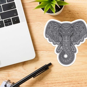 Elefant Sticker