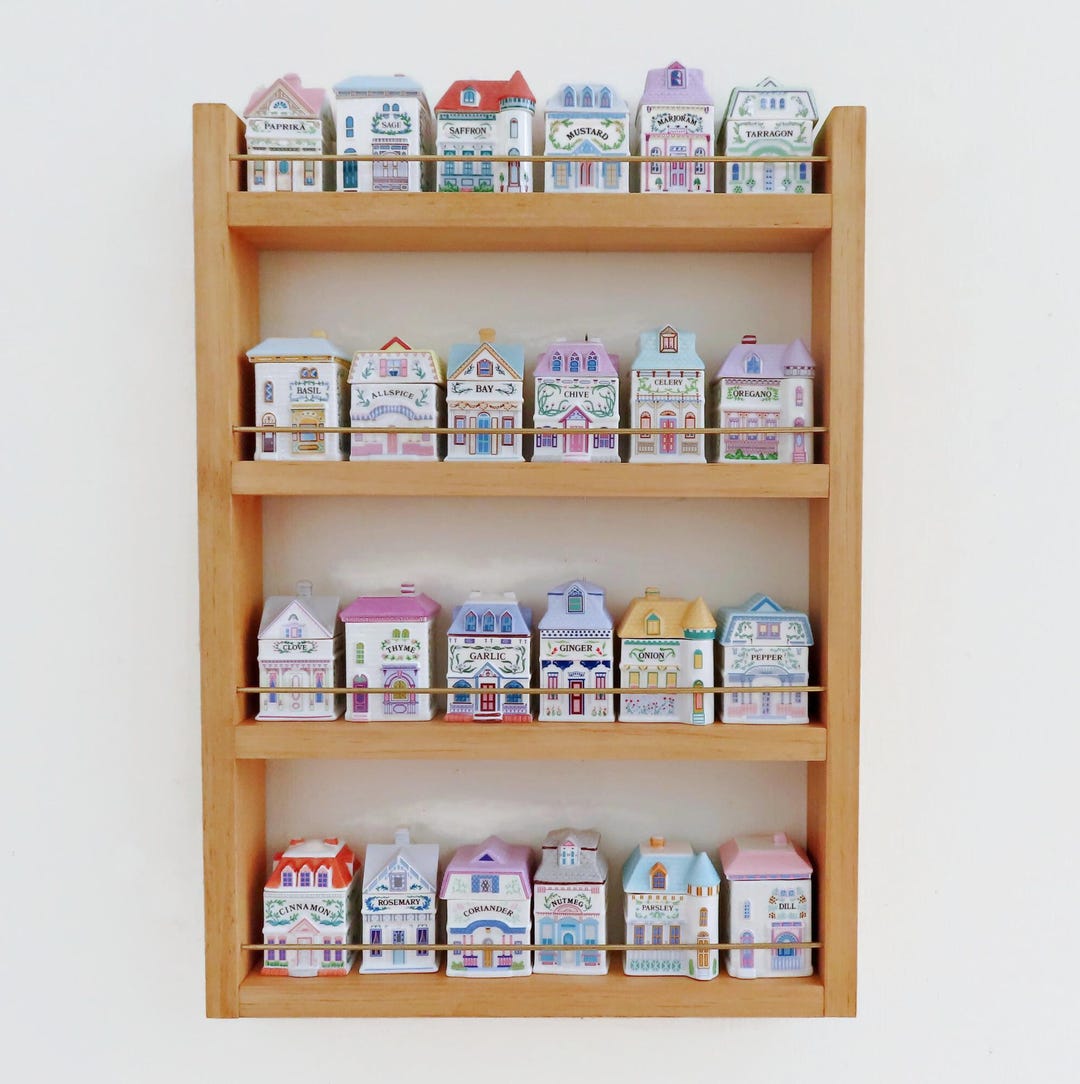Handcrafted Spice Rack for Lenox Spice Village: Choose Your Stain Color ...