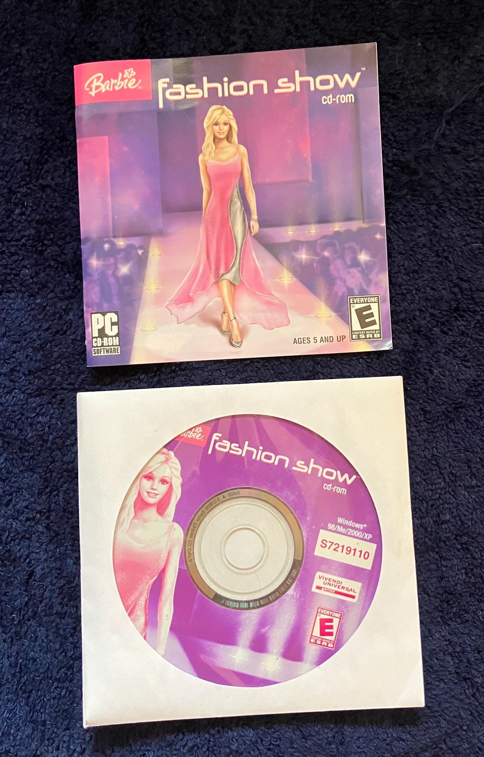 Barbie Fashion Show PC Cd rom Etsy Australia