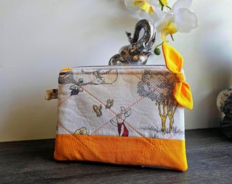 Winnie-the-Pooh coin/cash bag, Disney Eeyore-piglet-tigger-pooh bear card holder wallet, Princess Belle  Quilted Pouch, Personalized Gift