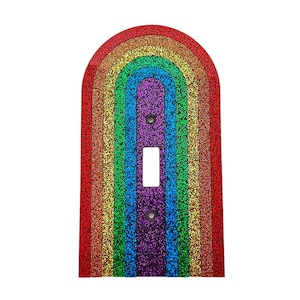 Rainbow Light Switch Plate, Free Shipping