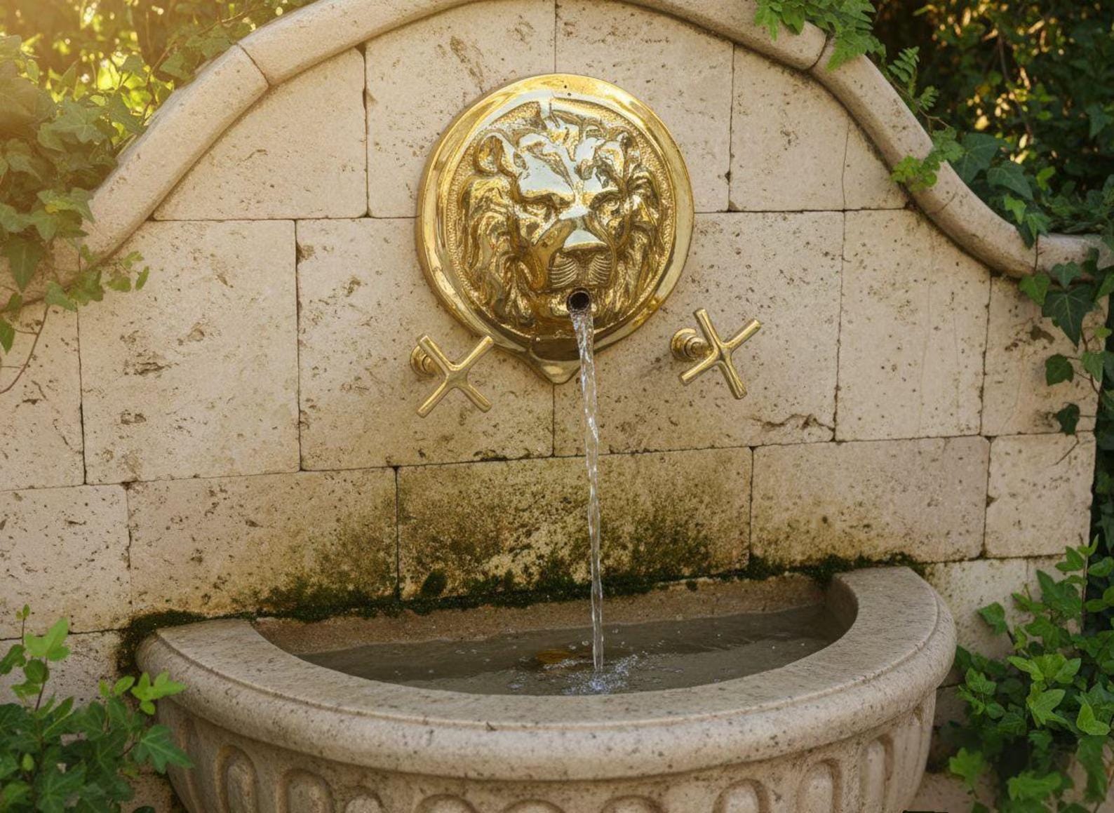 Lion head fountain - Etsy 日本
