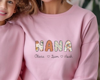 Individuelles Oma-Geschenk, individuelles Nana-Geschenk, individuelles Oma-Shirt, individuelles Oma-T-Shirt, Oma-Geschenk, Mama-Geschenk, Muttertagsgeschenk, Oma-Geschenk