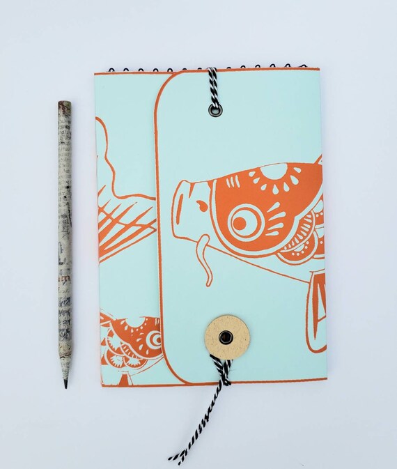 Koi Fish Sketch Book