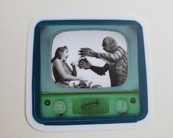 Creature from the Black Lagoon Sticker - Vintage Sci-Fi Horror TV