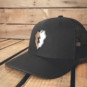 25th Infantry Division Brushed Metal Appearance Badge Hat - Officially Licensed U.S. Army