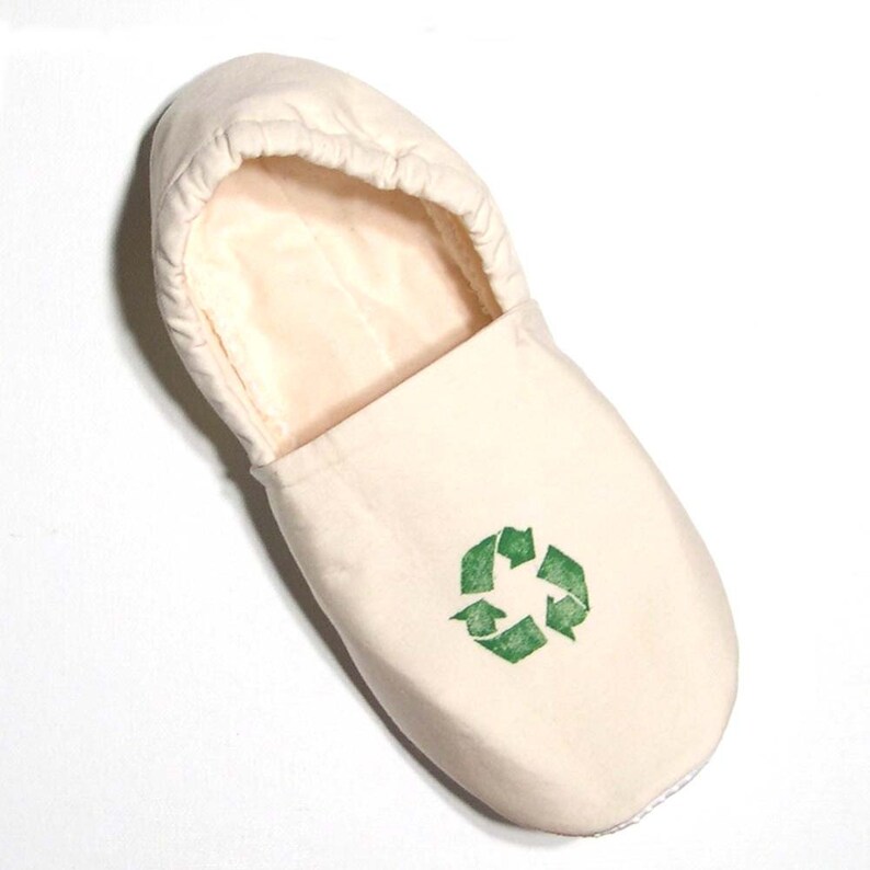 Organic Recycle Adult Slippers Etsy