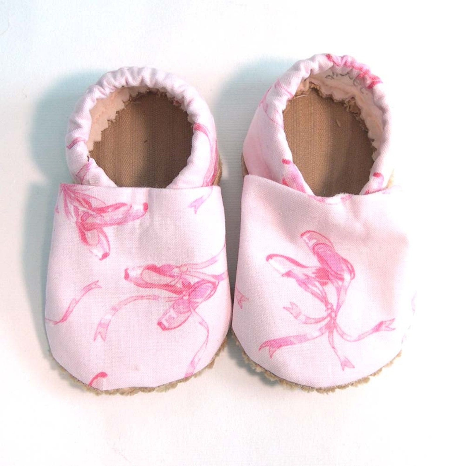 ballet soft soled baby shoes 0-6 mo